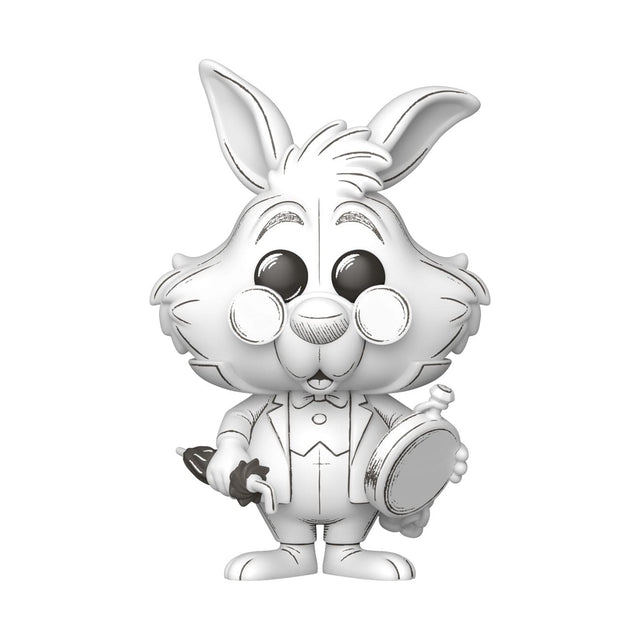 Funko Disney Sketched- White Rabbit POP! Vinyl Figur