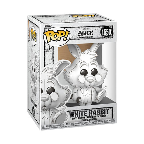 Funko Disney Sketched- White Rabbit POP! Vinyl Figur