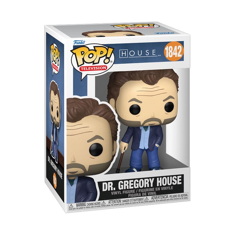 Funko Dr. House Dr. Gregory House POP! Television Vinyl Figur