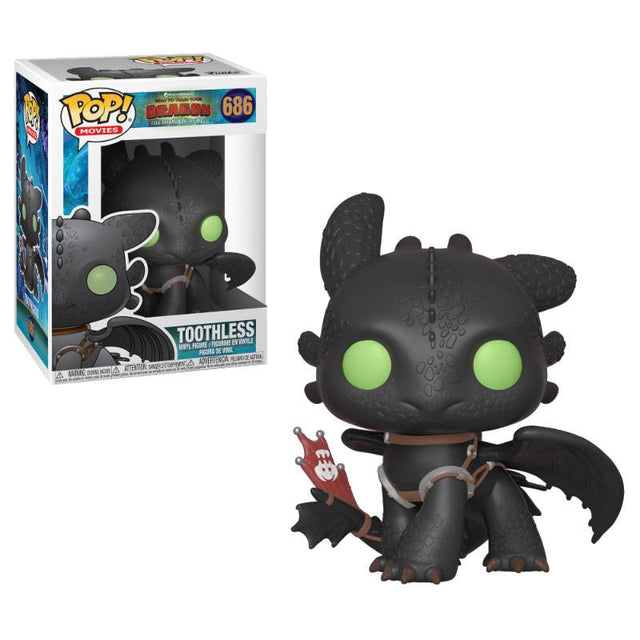 Funko Drachenzähmen leicht gemacht 3 Toothless POP! Vinyl Figur