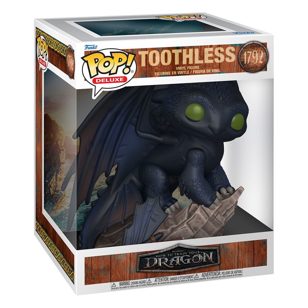 Funko Drachenzähmen leicht gemacht LAM Toothless POP! Deluxe Vinyl Figur