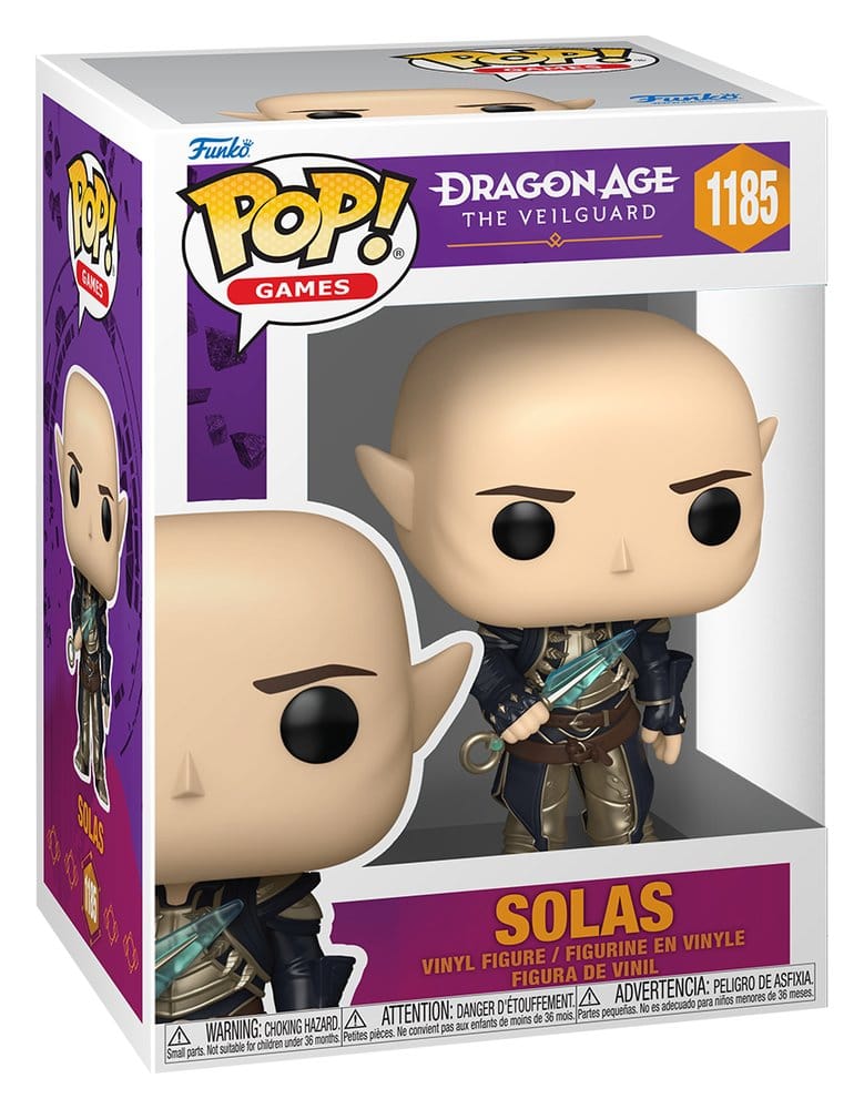 Funko Dragon Age The Veilguard Solas POP! Games Vinyl Figur