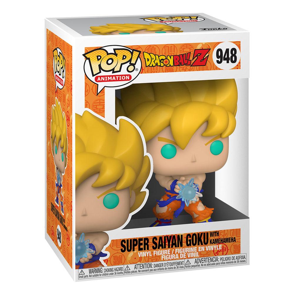 Funko Dragon Ball Z SS Goku w/ Kamehameha Wave POP! Animation Vinyl Figur