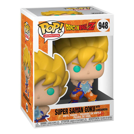 Funko Dragon Ball Z SS Goku w/ Kamehameha Wave POP! Animation Vinyl Figur
