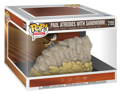 Funko Dune Part Three Paul Atreides with Sandworm POP! Moment Vinyl Figuren