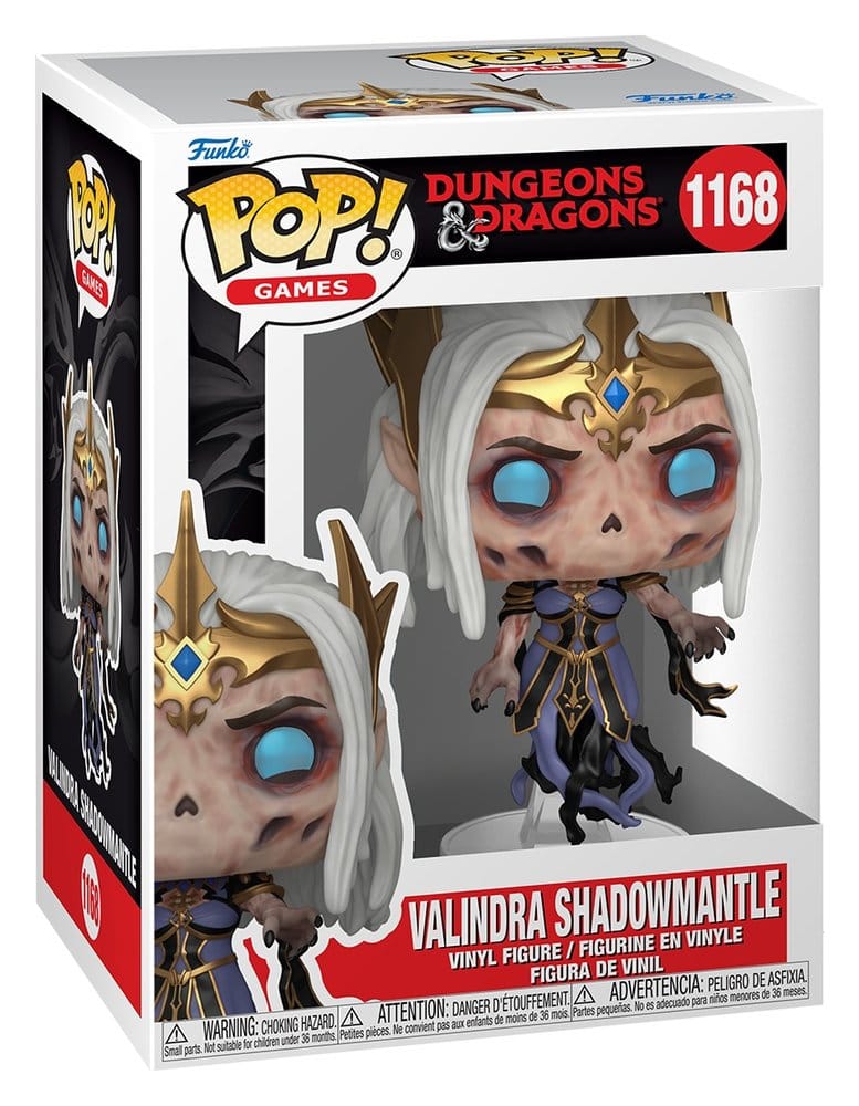 Funko Dungeons & Dragons Valindra Shadowmantle POP! Games Vinyl Figur