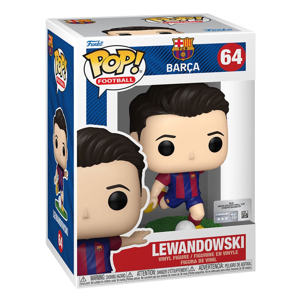 Funko EFL Barcelona - Lewandowski POP! Football Vinyl Figur