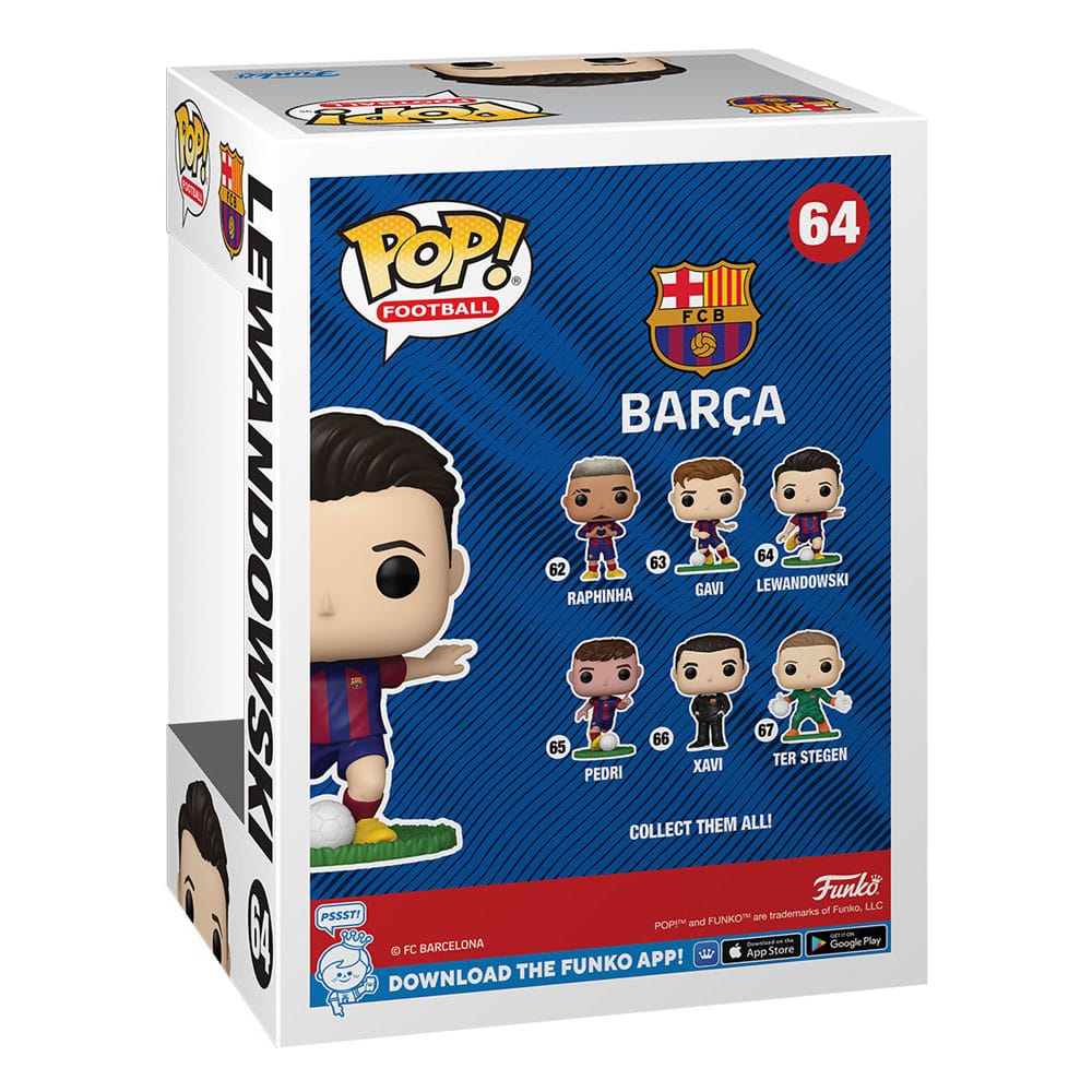 Funko EFL Barcelona - Lewandowski POP! Football Vinyl Figur