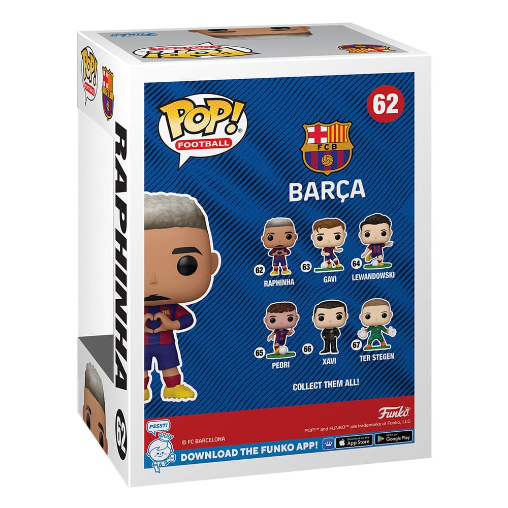 Funko EFL Barcelona - Raphinha POP! Football Vinyl Figur