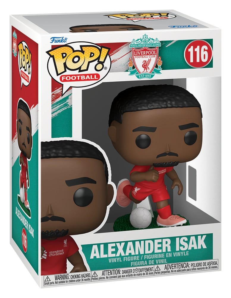 Funko EFL Liverpool - Alexander Isak Pop! Vinyl Figur