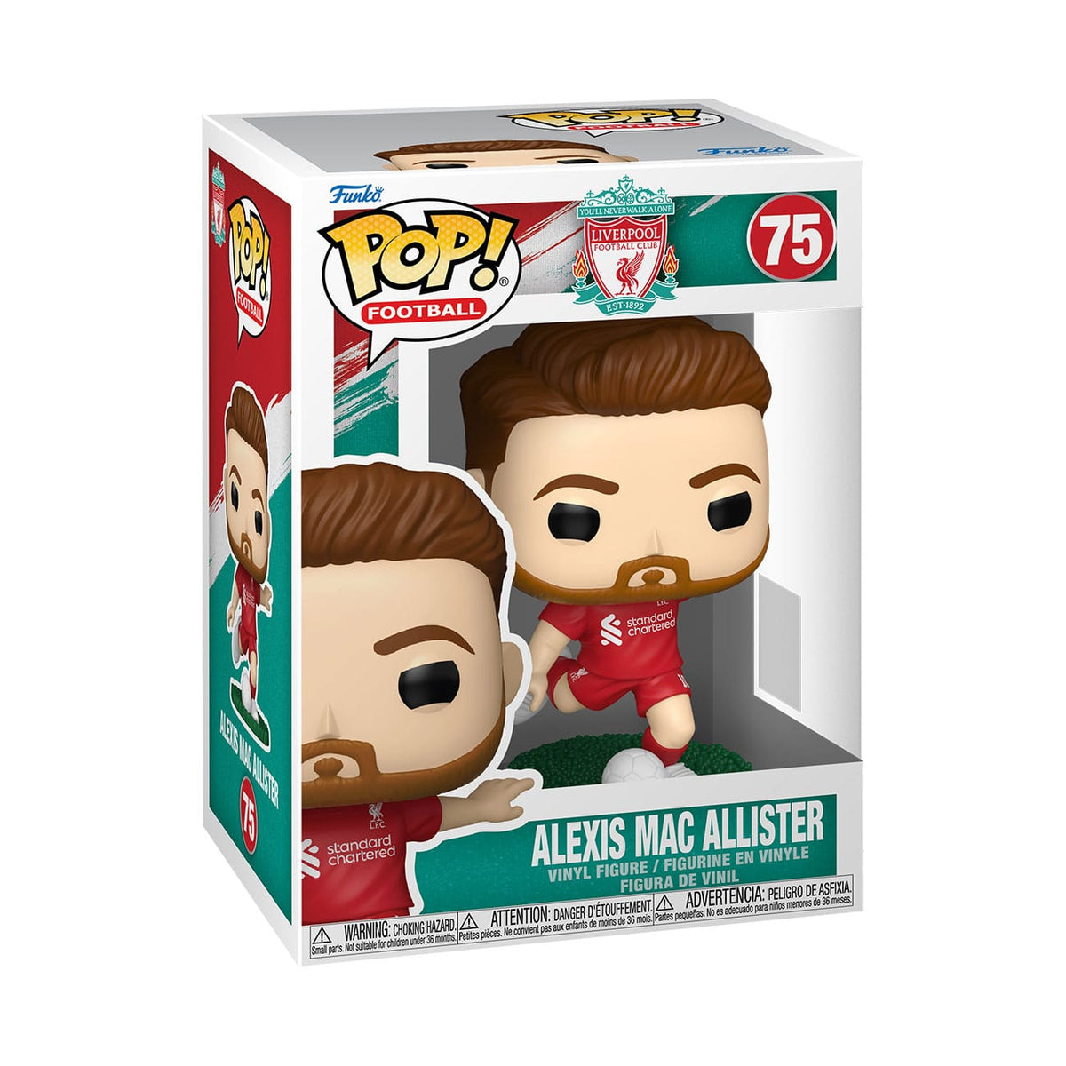 Funko EFL Liverpool - Alexis Mac Allister POP! Football Vinyl Figur
