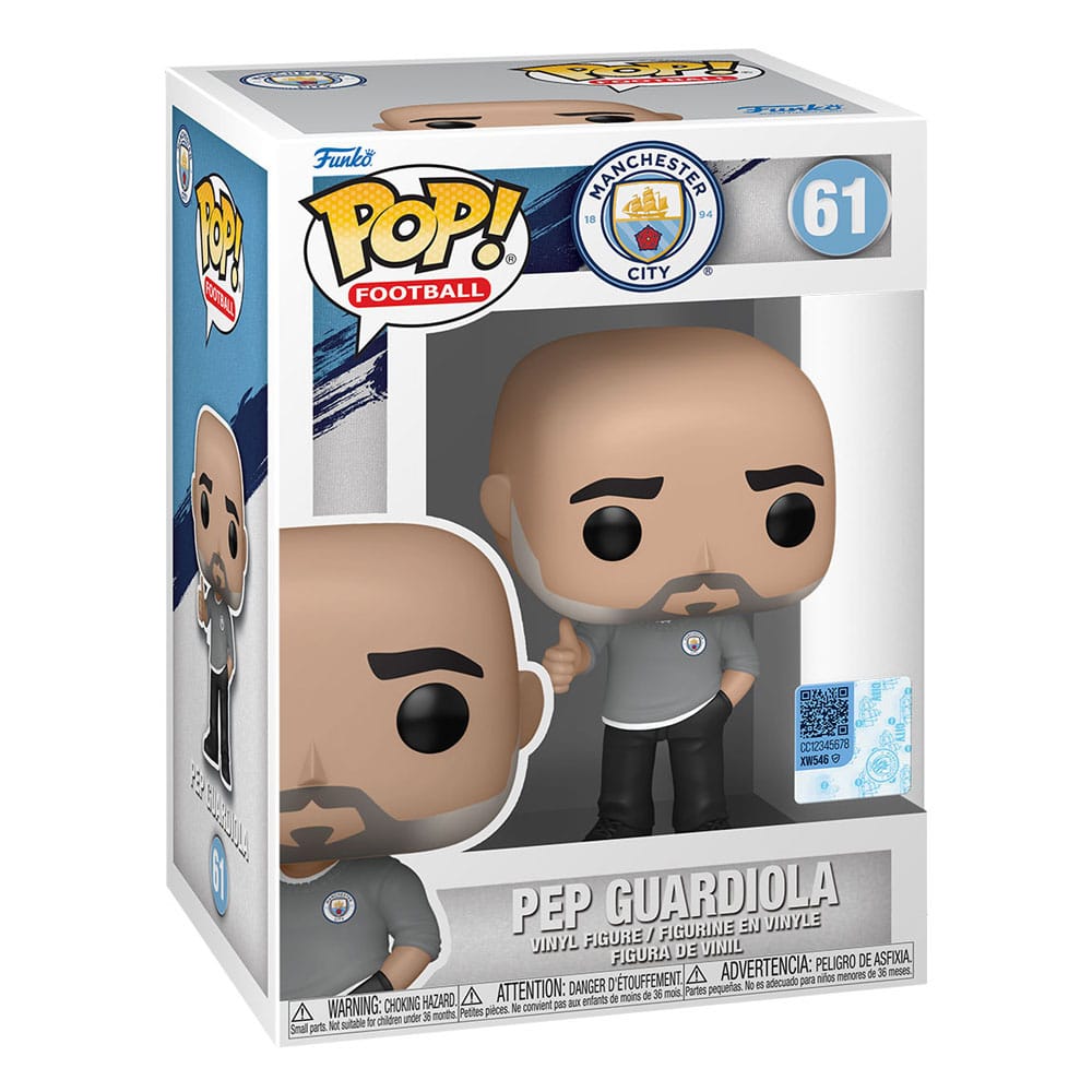 Funko EFL ManCity - Pep Guardiola POP! Football Vinyl Figur