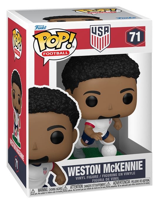 Funko EFL USA- Weston McKennie POP! Football Vinyl Figur