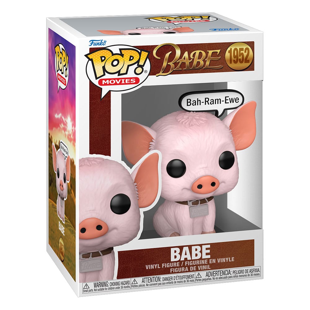 Funko Ein Schweinchen namens Babe POP! Movies Babe (Bah-Ram-Ewe) Vinyl Figur