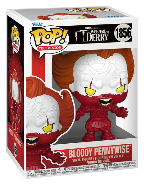 Funko Es Welcome to Derry Bloody Pennywise POP! Television Vinyl Figur