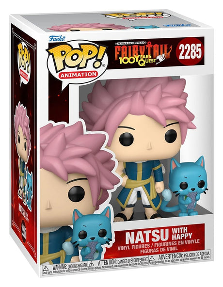 Funko Fairy Tail-100 Years Quest Natsu & Happy POP! Animation Vinyl Figur