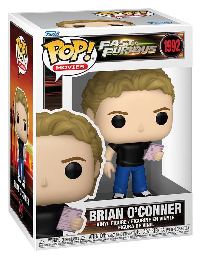 Funko Fast & Furious Brian O'Conner POP! Movies Vinyl Figur