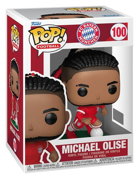 Funko FC Bayern München Michael Olise POP! Football Vinyl Figur