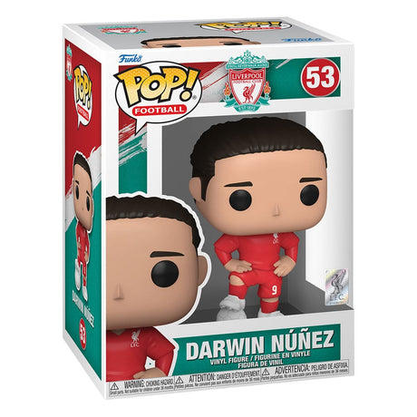 Funko FC Liverpool Darwin Núñez POP! Football Vinyl Figur