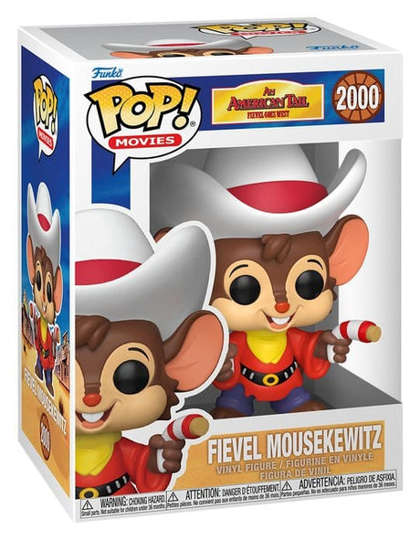Funko Feivel, der Mauswanderer im Wilden Westen Fievel Mousekewitz POP Vinyl Figur