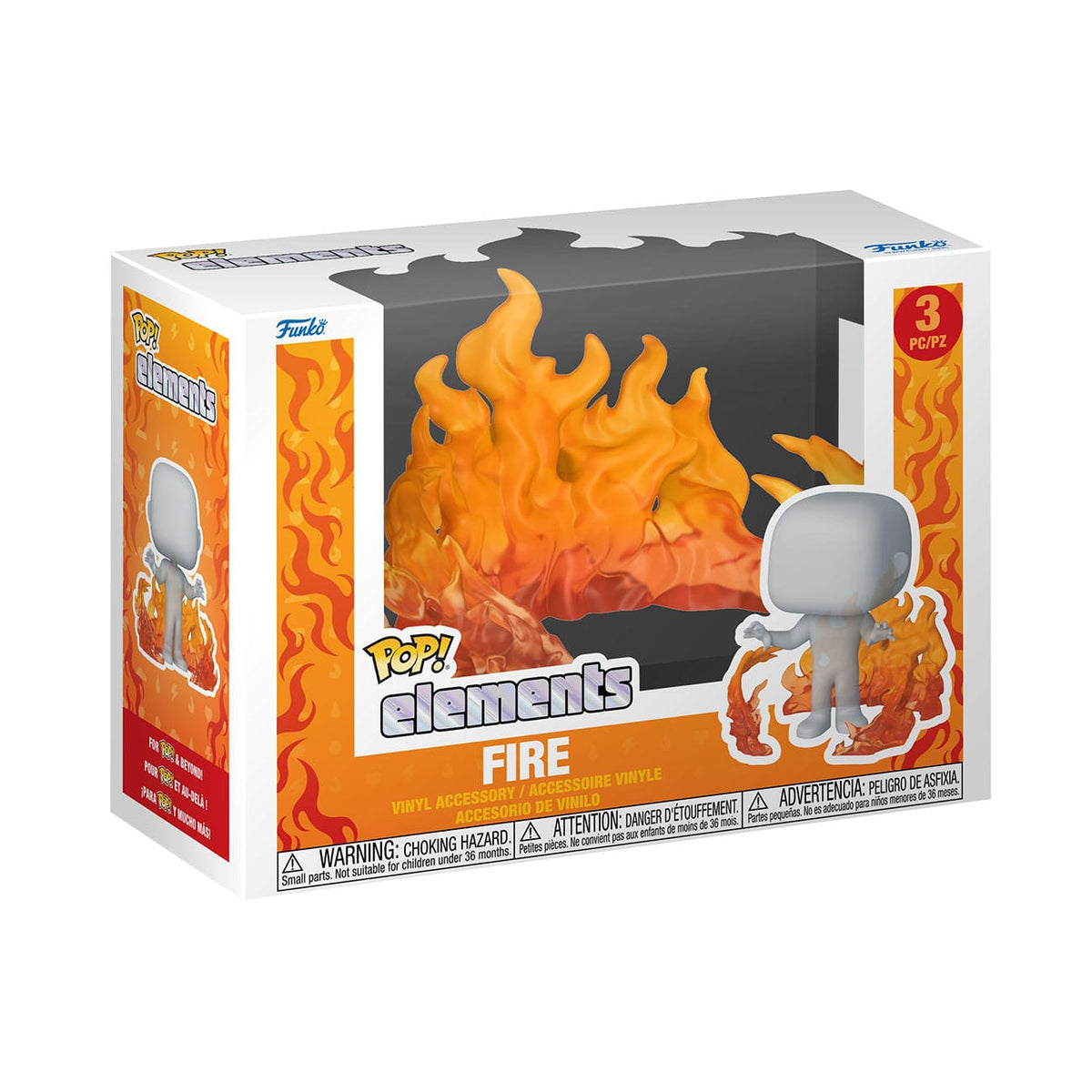 Funko Fire Red POP! Elements Vinyl Figur