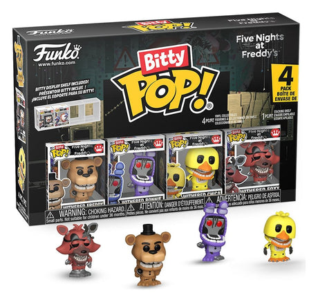 Funko Five Nights at Freddy's 4er-Pack Series 6 Bitty POP! Vinyl Figuren