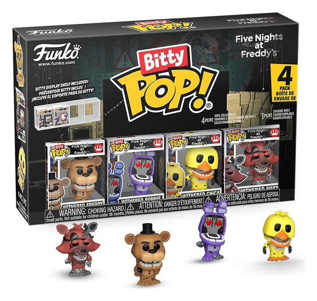 Funko Five Nights at Freddy's 4er-Pack Series 6 Bitty POP! Vinyl Figuren