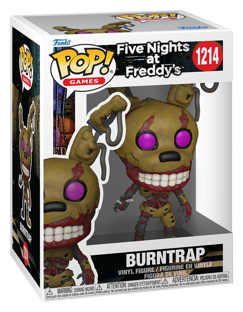 Funko Five Nights at Freddy's Burntrap POP! Games Vinyl Figur