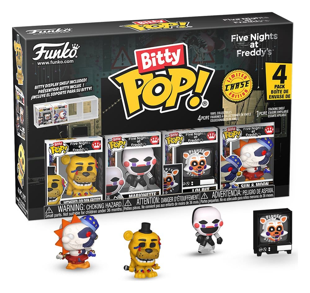 Funko Five Nights at Freddy's Series 5 Bitty POP! 4er-Pack Vinyl Figuren