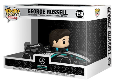 Funko Formel 1 Mercedes Benz - George Russell POP! Rides Super Deluxe Vinyl Figur