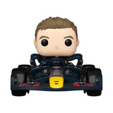 Funko Formel 1 RB- Verstappen w/RB20 POP! Rides Super Deluxe Vinyl Figur