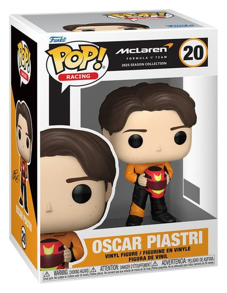 Funko Formular 1 McLaren- Oscar Piastri POP! Racing Vinyl Figur