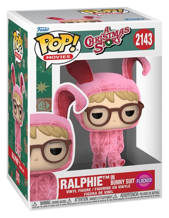 Funko Fröhliche Weihnachten Ralphie Bunny PJ POP! Movies Vinyl Figur