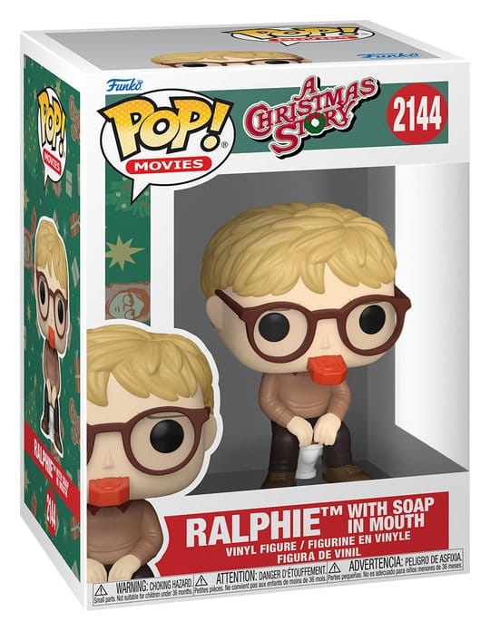 Funko Fröhliche Weihnachten Ralphie with Soap POP! Movies Vinyl Figur