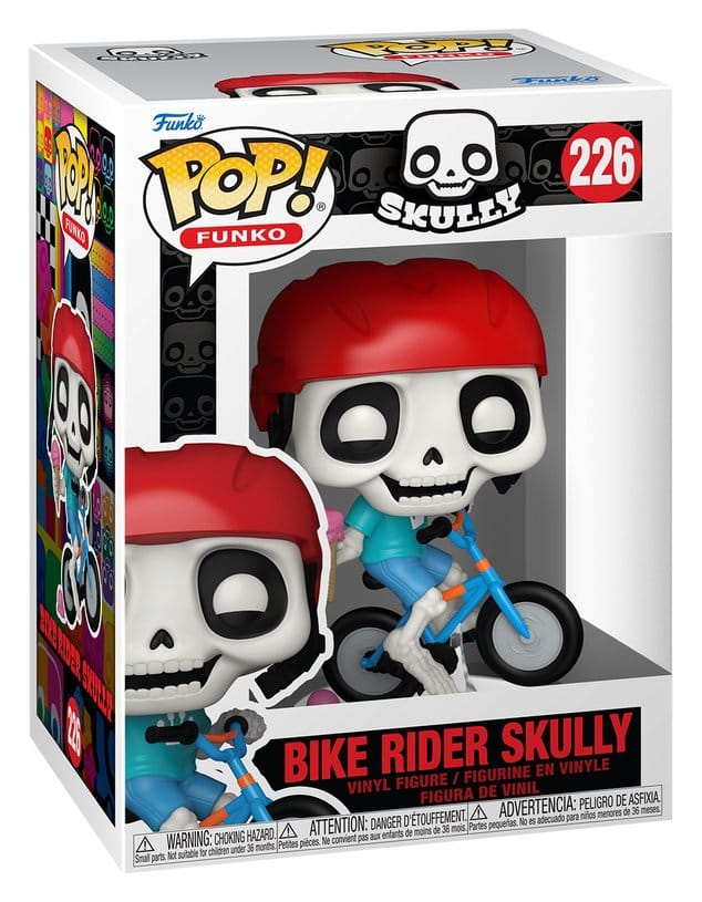 Funko Funko Legacy Bike Rider Skully POP! Icons Vinyl Figur