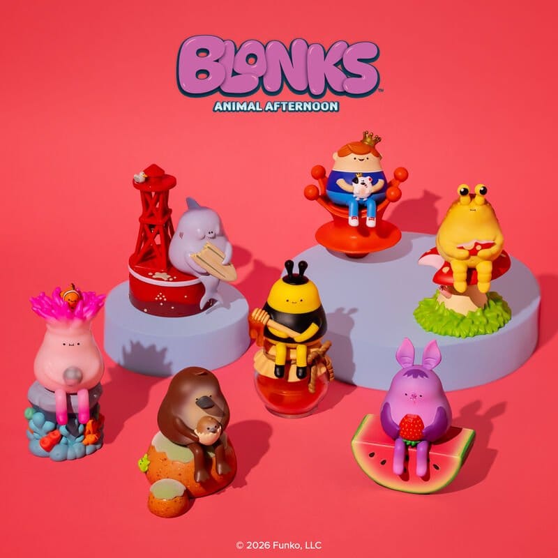 Funko Funko-Legacy Blonks with Chase Sortiment (6) POP! PremBB Vinyl Figuren