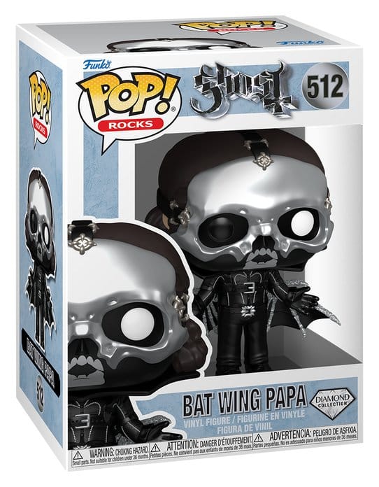 Funko Ghost Glam Dracula (DGLT) POP! Rocks Vinyl Figur