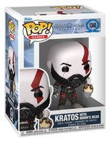 Funko God of War Ragnarök Kratos w/Mimir's Head POP! Games Vinyl Figur
