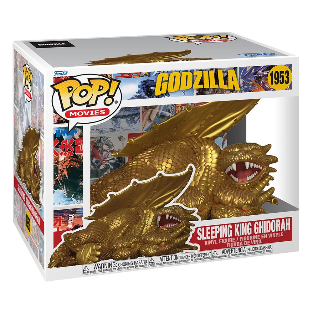 Funko Godzilla Sleeping King Ghidorah Super Sized POP! Movies Vinyl Figur