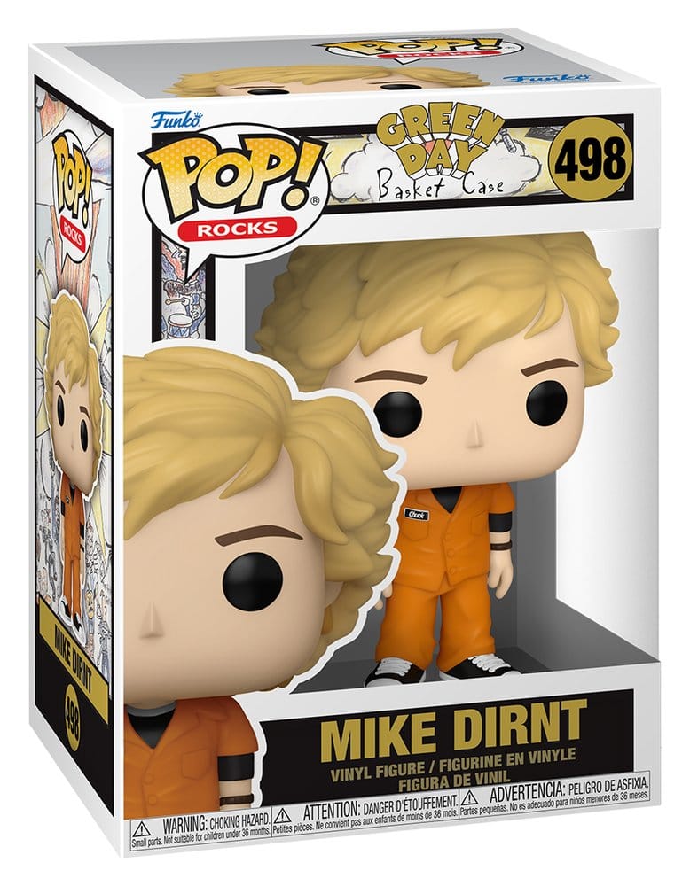 Funko Green Day Mike Dirnt (Basket Case) POP! Rocks Vinyl Figur