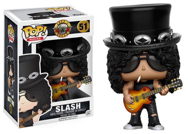 Funko Guns N´ Roses Slash POP! Rocks Vinyl Figur