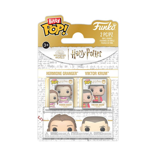 Funko Harry Potter 2er-Pack Hermione & Krum Bitty POP! Vinyl Figuren