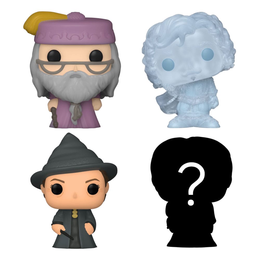 Funko Harry Potter 4er-Pack Dumbledore Bitty POP! Vinyl Figuren