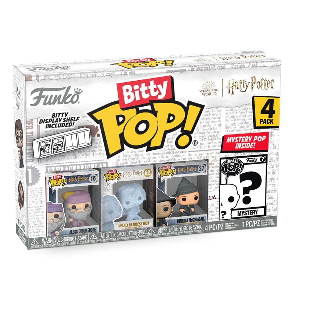 Funko Harry Potter 4er-Pack Dumbledore Bitty POP! Vinyl Figuren