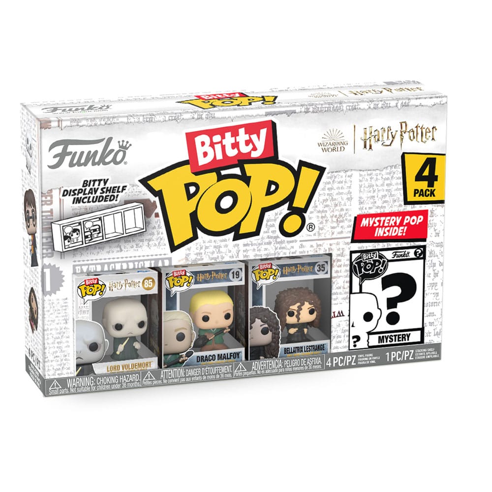Funko Harry Potter 4er-Pack Voldemort Bitty POP! Vinyl Figuren