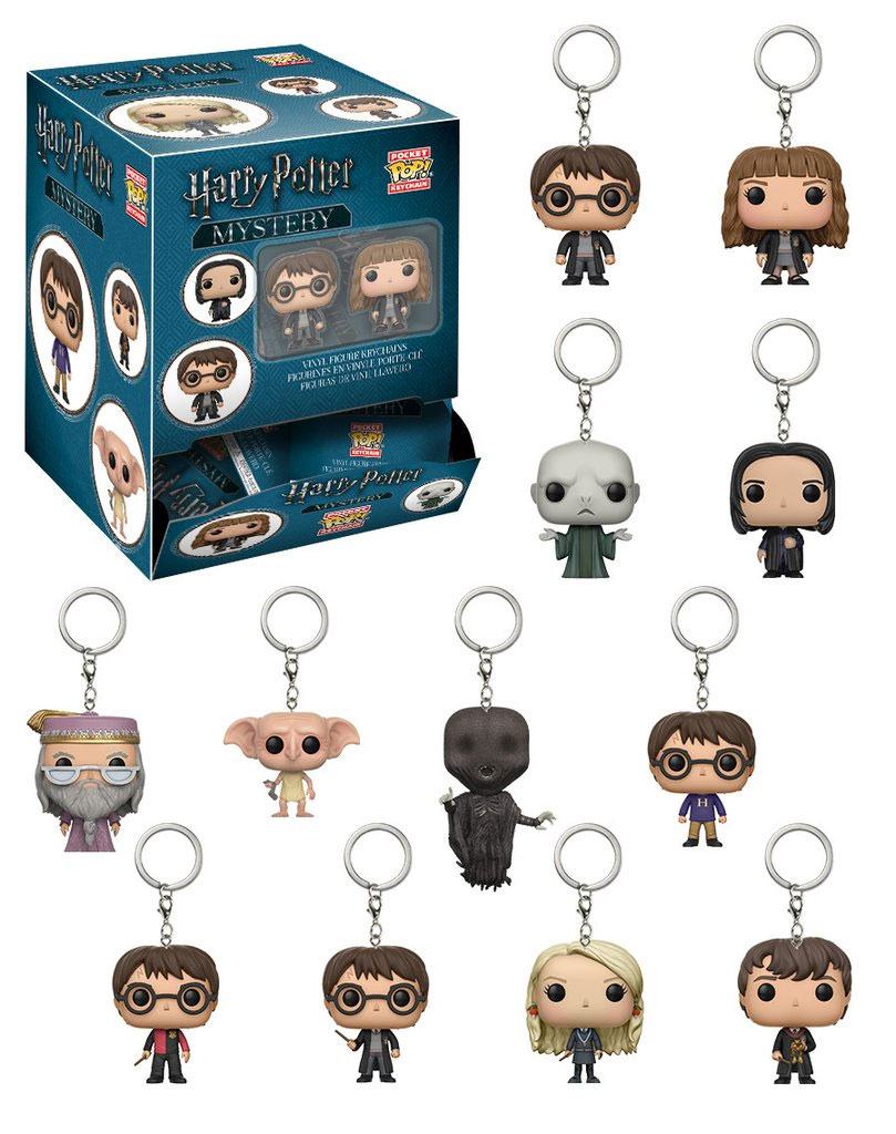 Funko Harry Potter Display (24) Pocket POP! Vinyl Schlüsselanhänger