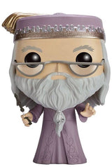 Funko Harry Potter Dumbledore mit Zauberstab POP! Movies Vinyl Figur