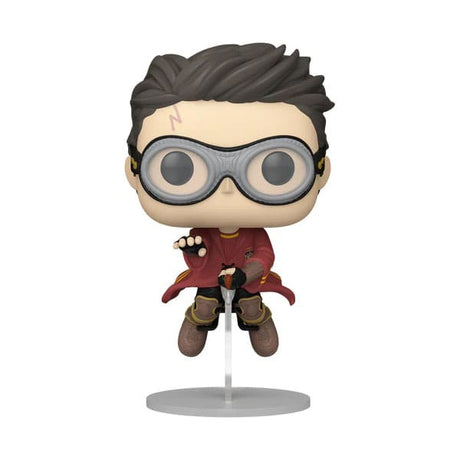 Funko Harry Potter Harry w/Broom(Quidditch) POP! Movies Vinyl Figur