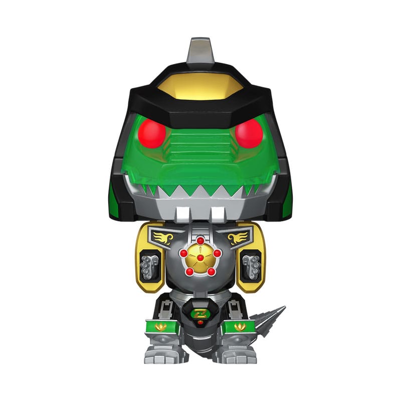 Funko Hasbro PR- Dragon Zord w/GR Ranger Bitty POP! Bots Figur