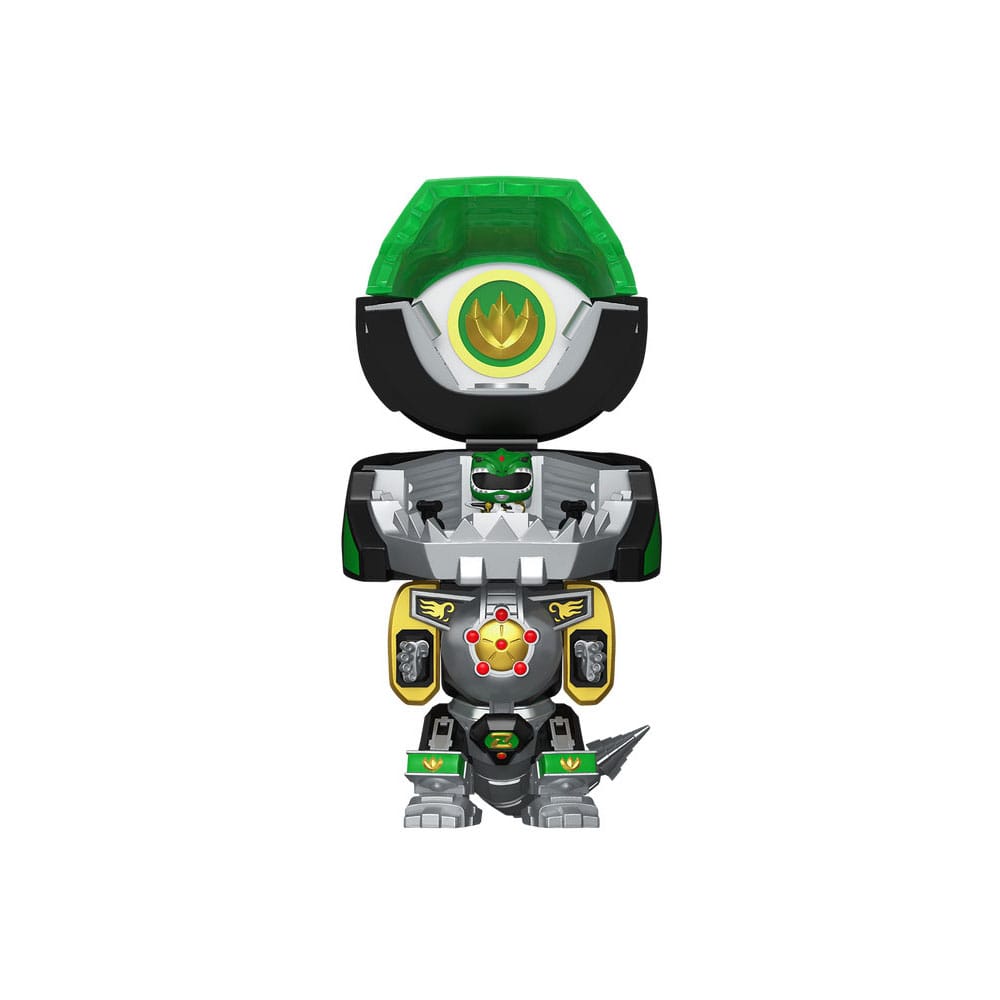 Funko Hasbro PR- Dragon Zord w/GR Ranger Bitty POP! Bots Figur